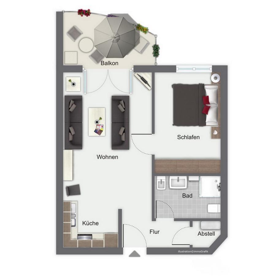 Hanse Hof Wohnung 12 볼텐하겐 외부 사진